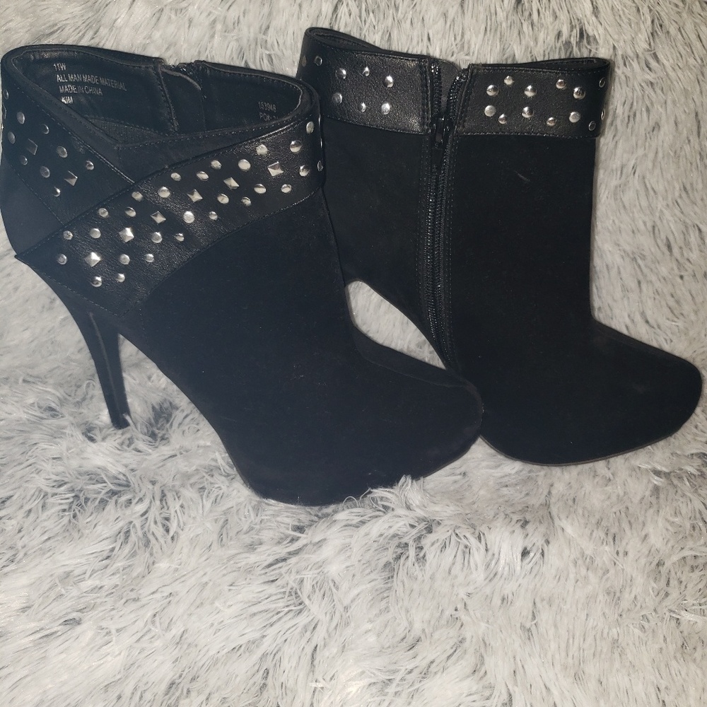 It's OK studded heels